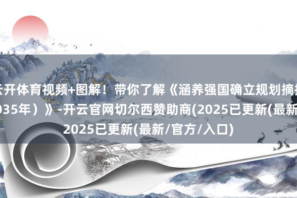 云开体育视频+图解！带你了解《涵养强国确立规划摘抄（2024－2035年）》-开云官网切尔西赞助商(2025已更新(最新/官方/入口)