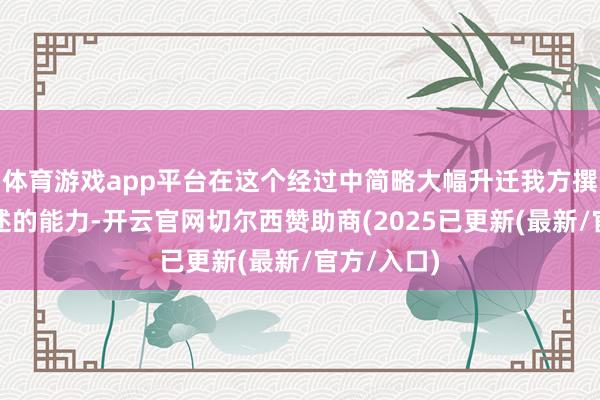 体育游戏app平台在这个经过中简略大幅升迁我方撰写学术著述的能力-开云官网切尔西赞助商(2025已更新(最新/官方/入口)